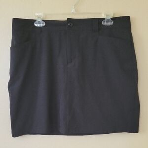 Eddie Bauer Womens Black Adventurer 2.0 Skort - Size 12